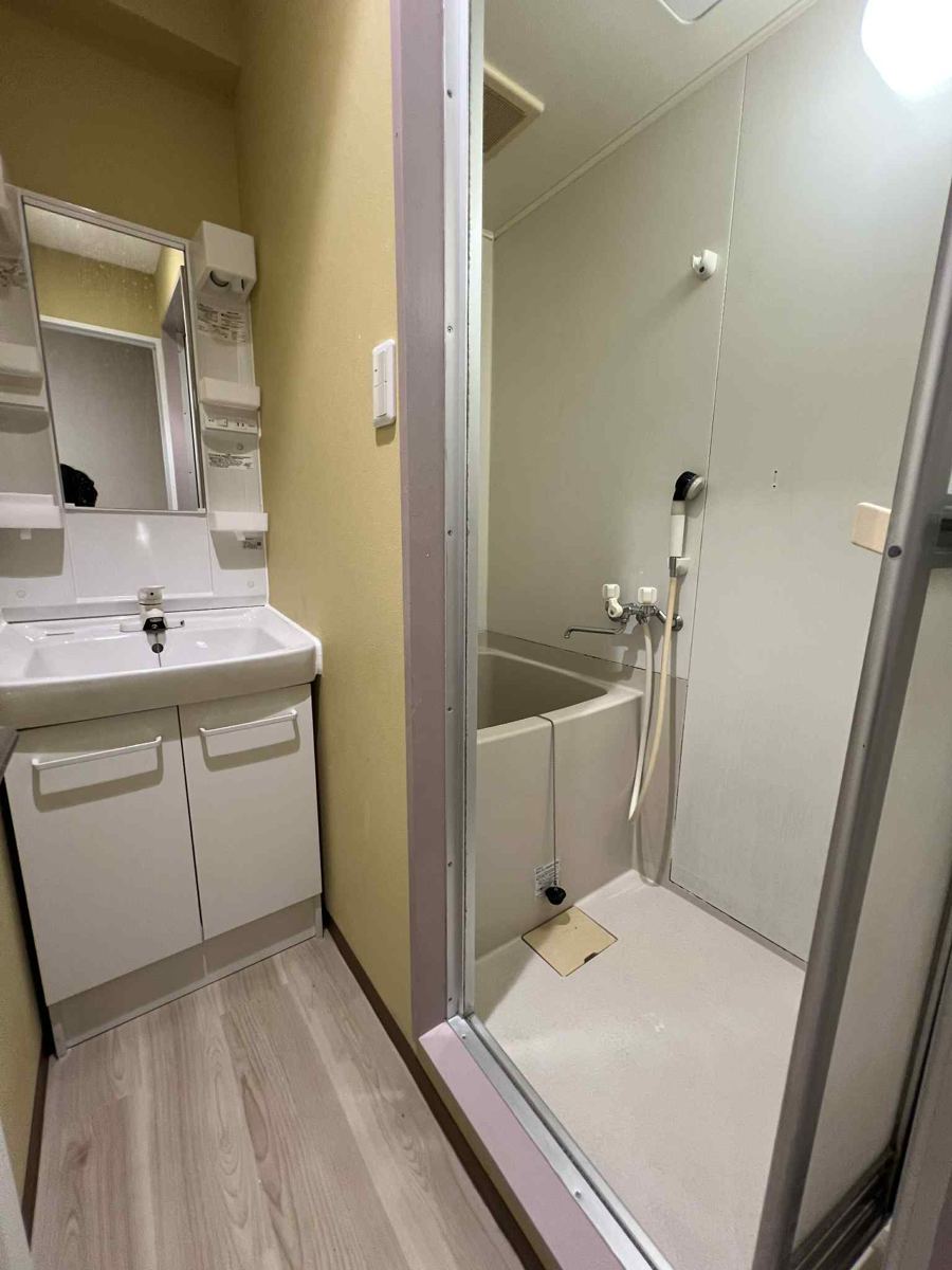 Shared bathroom